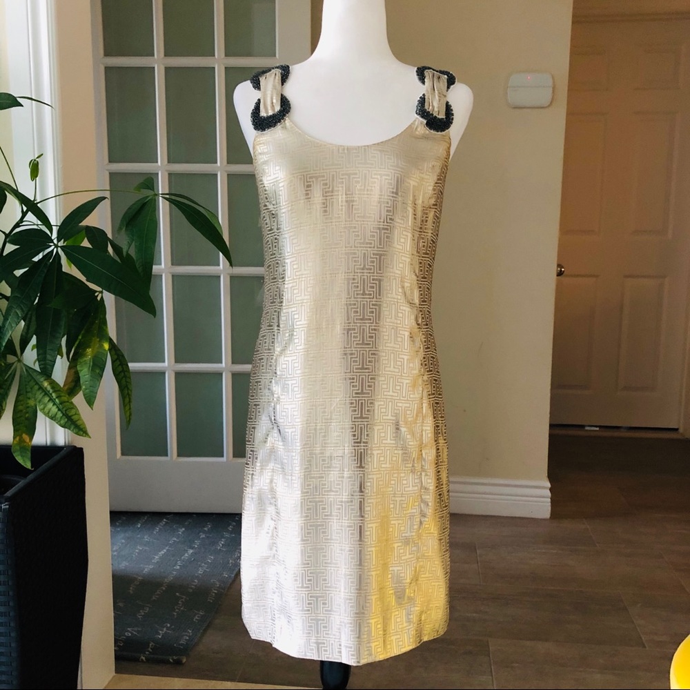 ✅TORY Burch real silk dress